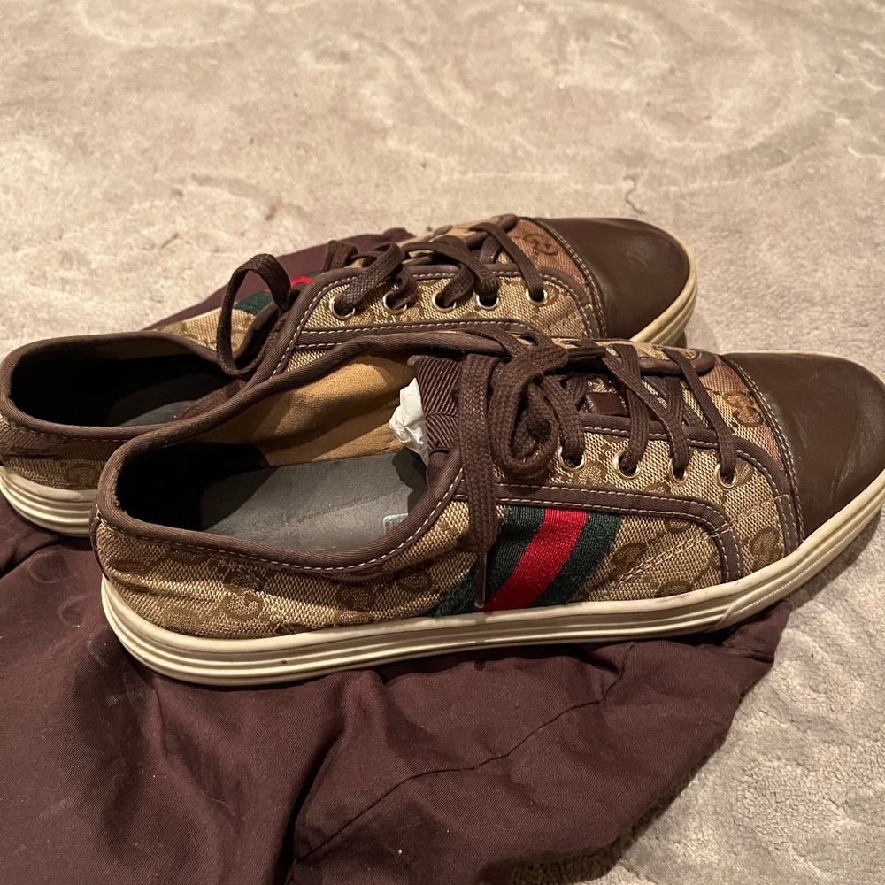 Gucci monogram sneakers